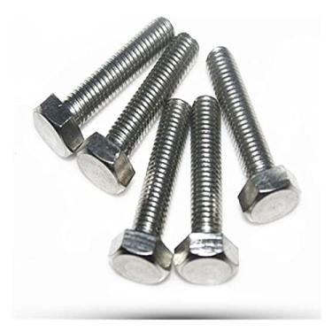 Imagem de GILIOS 1 peça Parafusos Hexagonais M10 M12 Parafusos de Estoque Hexagonais Externos Rosca Esquerda Parafuso Anti Macho Aço Inoxidável 16mm-50mm Comprimento (Color : 1, Size : M8 x 45mm)