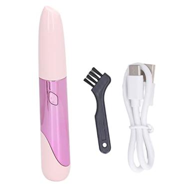 Imagem de Modelador de Cílios Recarregável, Modelador de Cílios Aquecido Com Almofada de Silicone para Uso Doméstico (Rosa)