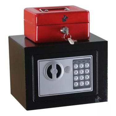 Imagem de Cofre Segurança Teclado Digital 6 Litros 23x17x17cm - Fixser