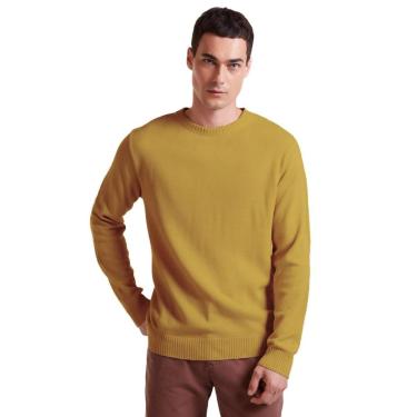 Imagem de Moletom Forum Masculino Comfort Crewneck Basic Cáqui-Masculino