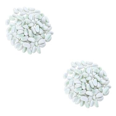 Imagem de Ipetboom 2Pcs Decorações Do Tanque De Peixes Seixos Decoração De Pedra Seixo Cor Misturada Seixos Decorativos Pedras Paisagismo Pedra De Areia Fundo De Cascalho Artificial Pedra De Rio De