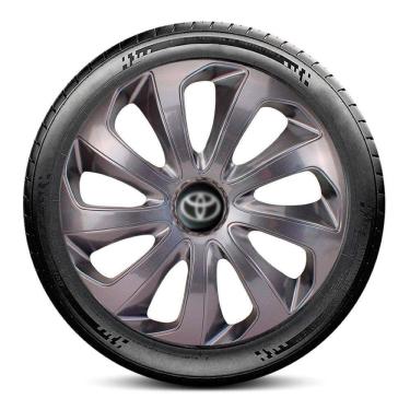 Imagem de Calota LC121 Toyota Aro 15 Grafite Velox Escolha o carro