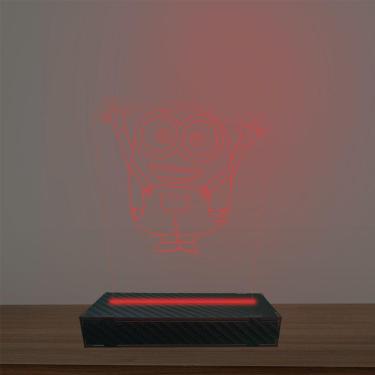 Imagem de Luminária Led 3d Minions Abajur Luxo