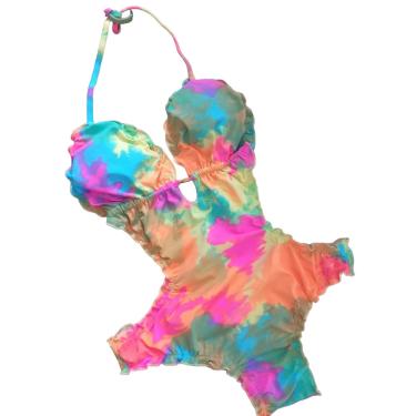 Imagem de Maiô Engana Mamãe Dupla Face Tie Dye