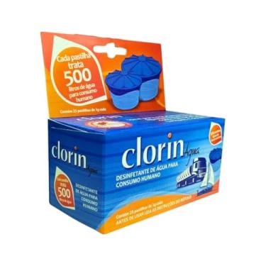 Imagem de Pastilhas de Cloro p/Tratar 12.500L de Água Potável Caixa D'água - Clorin 500