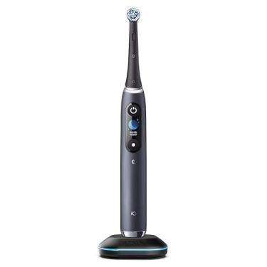 Imagem de Magnetic Charger Replacement for Oral-B iO Series 7/8, 9/10 Electric Toothbrush - Travel Friendly USB Charging Base with Magnet Stand, Waterproof, Auto-Fade LED (Compatible with OralB iO) Black