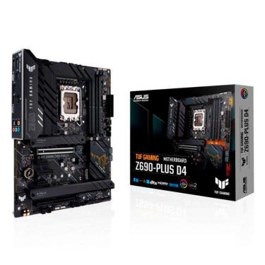 Imagem de Placa-mãe Asus Tuf Gaming Z690-Plus D4, Intel 1700 Z690, ATX, DDR4, RGB - 90MB18U0-M0EAY0