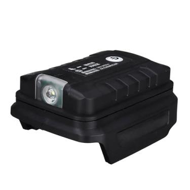 Imagem de Adaptador de carregador portátil com 2 portas USB para bateria de íon de lítio Makita 14V -21V BL1830 BL1850 BL1850