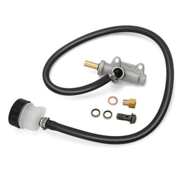 Imagem de 1910301 1910311 Cilindro mestre de freio traseiro compatível com Polaris Sportsman Magnum Scrambler Trail Blazer Trail Boss Diesel Worker Xpedition Xplorer 250 325 330 335 400 425 450 500 600 700 800