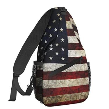 Imagem de Famame Mochila tiracolo tiracolo, bolsa de ombro, academia, ciclismo, viagem, trilhas, para homens e mulheres, Multicolorido, 18, Cross bag, Mochilas Sling