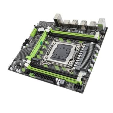 Imagem de Placa-mãe X79G, Memória DDR3, LGA 2011, Suporte de 128 GB, Placa de Rede Gigabit, Com Capacitor Sólido de Placa Completa, para Placas Gráficas da Série RX