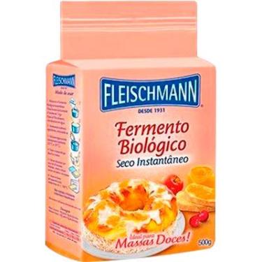 Imagem de Fermento Biológico Seco Instantâneo Massas Doces Fleischmann 500g