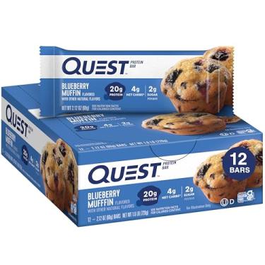 Imagem de Questbars Protein 12 Bars, Blueberry Muffin