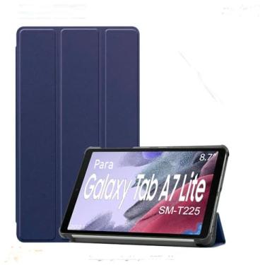 Imagem de Capa Case Para Tablet Samsung Galaxy Tab A7 Lite de 8.7" Pol. Ano 2021 Sm-T220 / Sm-T225 - Alamo (AZUL)