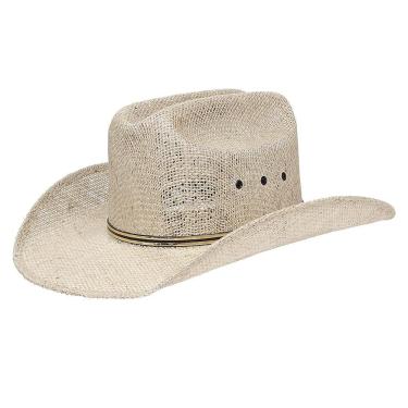Imagem de Chapéu de Juta Country Infantil Bandinha Fios Dourados Texas Diamond 30605