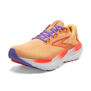 Imagem de Brooks Tênis de corrida feminino Glycerin 21 Neutral, Explosão de sol/capucha/roxo, 5