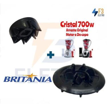 Imagem de Arraste do Motor e Do Copo Liquidificador Britania Cristal