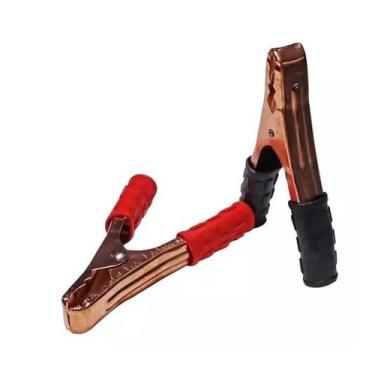 Imagem de Garra Jacaré Bateria Chupeta 500a Verm Preto 12v/24v - Bestfer
