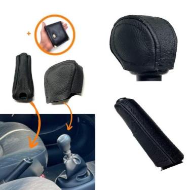 Imagem de Capas Manopla Câmbio Manual E Freio De Mão Renault Kangoo 2011 2012 20