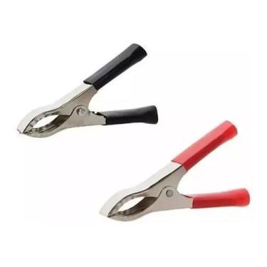 Imagem de Garra de Jacaré Para Bateria  15A - 2 Peças - Casafix