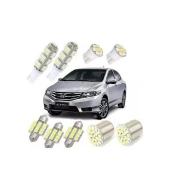 Imagem de Kit Lampadas Led Honda Fit City Civic 2009 2010 2011 2012 - Blue Lion,