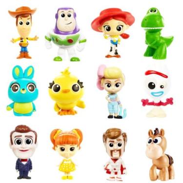 Imagem de Kit C/12 Personagens Toy Story 4 Mini Fig. Mattel - Gcy17