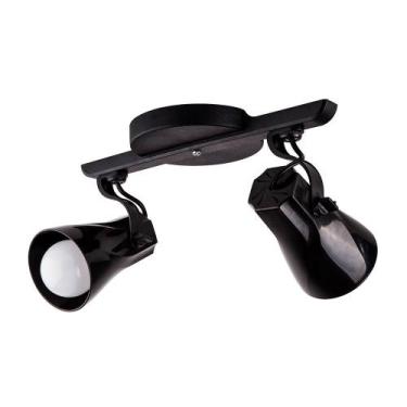 Imagem de Luminária Teto Spot Trilho Direcionável Octa 2 Lâmpadas - Esquilos Sho