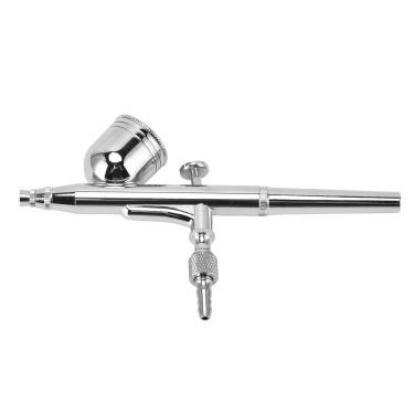 Imagem de Kit de Aerógrafo, Pistola de Ar, Caneta Spray de Tinta Pequena, Aço Inoxidável, Ação Dupla, Kit de Escova de Ar para Arte Em Unhas, Modelo de Maquiagem, Pintura, Barbeiro