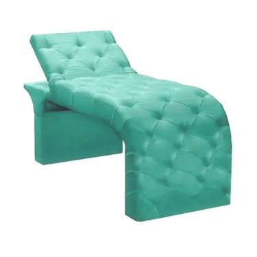 Imagem de Maca Estofada Estética Cílios Regulável Spa Suede Eloísa - Tatite Deco