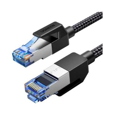 Imagem de Cabo De Rede Ethernet Ugreen Cat8 Rj45 F/ftp Blindado 2 Mts