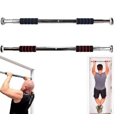 Imagem de Barra de Flexão P/ Porta Ajustável 60 a 100cm de Exercício Exercício F