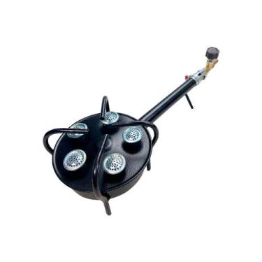 Imagem de Fogão 1 Boca Fogareiro Camping Roa Furô 5 Caulins - ROA - Linha Campin