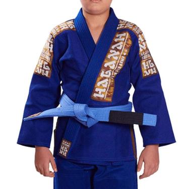 Imagem de Kimono Trançado Light Jiu Jitsu, Haganah, Azul, M3