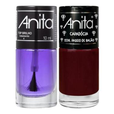 Imagem de Esmalte Passeio De Balão Coleção Capadócia + Top Brilho 10ml Anita