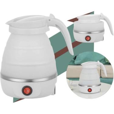 Imagem de Chaleira Elétrica De Silicone Jarra Dobrável Retrátil Portátil Esquent