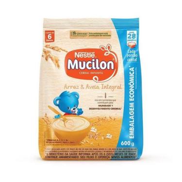 Imagem de Cereal Infantil Mucilon Arroz e Aveia 600g