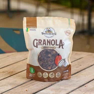 Imagem de Granola Choco-Coco com nibs de cacau, castanha do para e coco  100% Na