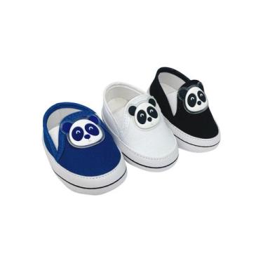 Imagem de Kit Com 3 Pares Sapatinho De Bebê Sapato De Bebê Direto Da Fabrica T51