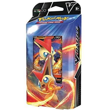 Imagem de Pokemon Baralho de batalha temático Victini V – 60 cartas