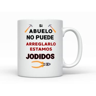 Imagem de Caneca de café espanhola Si Abuelo no puede Arreglarlo Estamos Jodidos taza de cafe para Abuelo