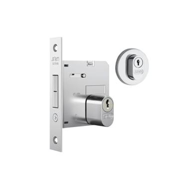 Imagem de Fechadura Porta Correr Roseta Inox 1006 Stam