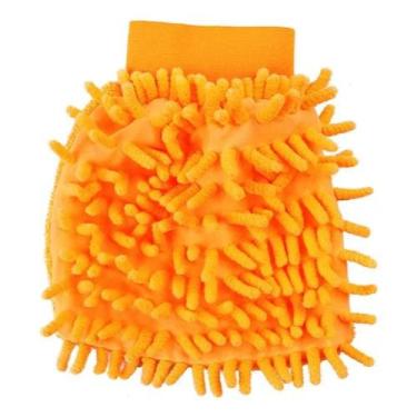 Imagem de Luva de Limpeza Tira Pó N240251-0 Laranja - Quanhe