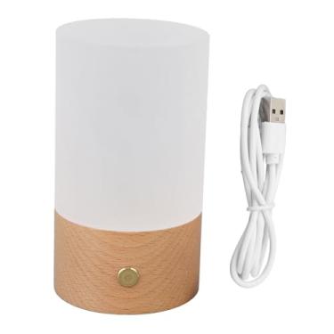Imagem de Lâmpada de Mesa Led 3000k, Design de Carregamento Usb, Luz Quente, Portátil e Versátil, Controle de Toque, Lâmpada de Cabeceira para Jardim, Barraca de Acampamento