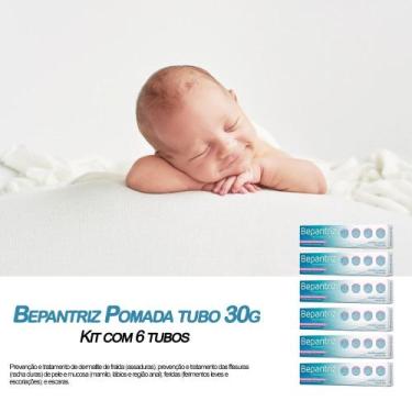 Imagem de Kit 6 Bepantriz Pomada Dermatológica Hipoalérgica Cicatriza - Cimed
