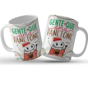 Imagem de Caneca flork natal gente que ama panetone - ST CANECARIA DIVERTIDA