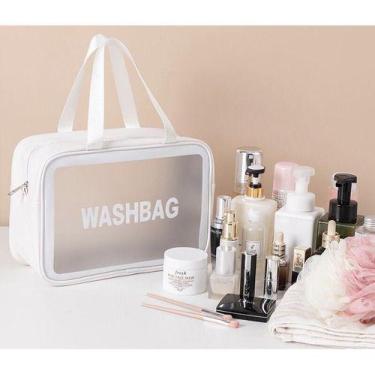 Imagem de Bolsa Necessaire Washbag Transparente Multiuso - oem