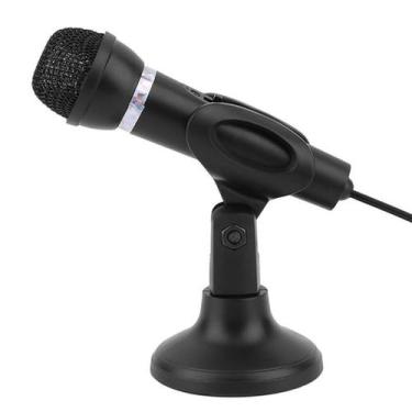 Imagem de Microfone Multimidia De Mesa Articulavel Para Jogos Reunião - Maxprint