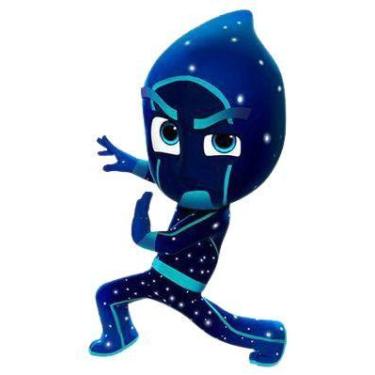 Imagem de Decoração em MDF Ninja Noturno Festa PJ Masks - 01 Unidade - Rizzo Emb