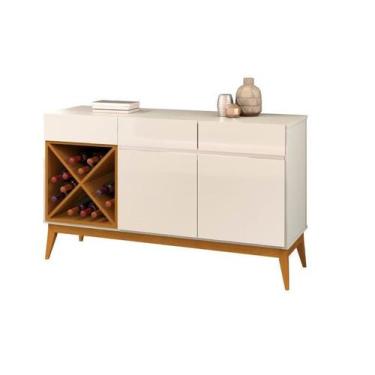 Imagem de Buffet / Aparador / Balcão / Bancada CHAN Estilo Retrô Com Pés em Made