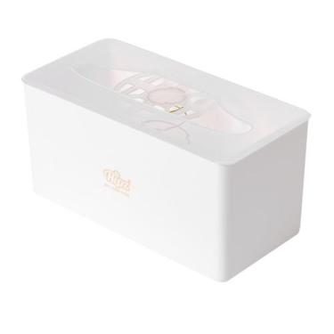 Imagem de Dispenser Bancada de Mesa para Papel Toalha Interfolha Branco - Premis